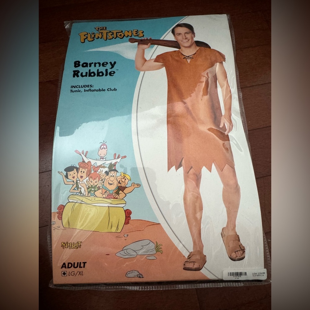 The Flintstones Barney Rubble Costume